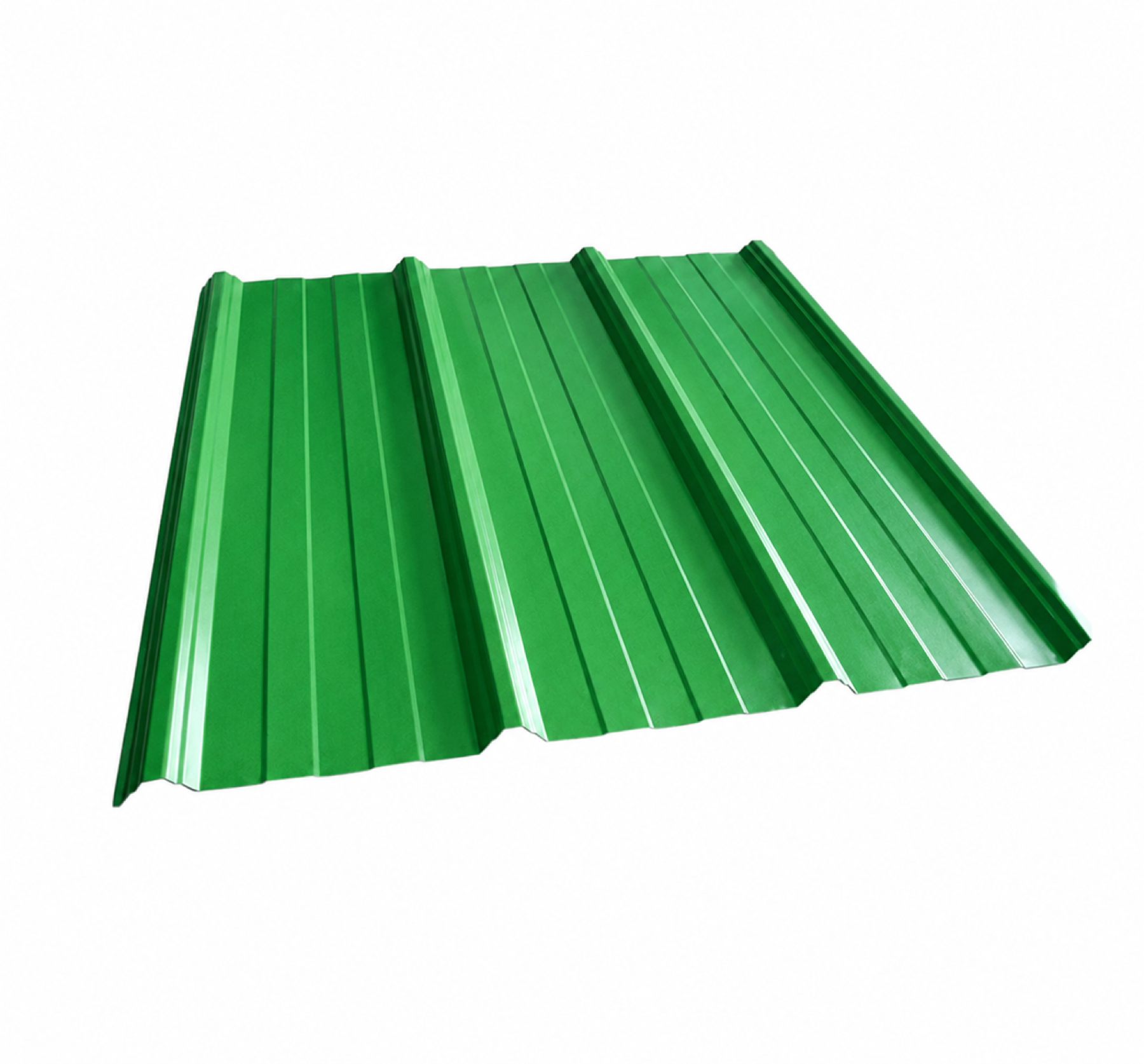 Cobertura trapezoidal verde TR4